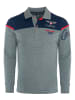 CARISMA Langarm-Polo in Grey