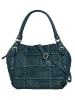 Samantha Look Shopper echt Leder in blau