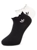 Adidas originals Socken in weiß schwarz