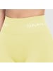 SMILODOX Leggings Scrunch Azura in Gelb