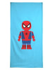 Juniqe Handtuch "Spiderman Toy" in Blau & Rot