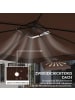 Outsunny Pavillon Ersatzdach 300L x 300B cm Kaffee