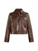 DreiMaster Vintage Damen Jacke in Dunkelbraun
