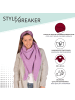 styleBREAKER Strick Dreieckstuch in Hellgrau