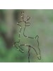 AltoBelli Gartenstab RUDOLPH Hirsch mit LED-Licht 18x74 cm