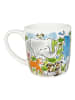 Blond Amsterdam Cappuccino-Becher Elefantental in Bunt - 500 ml