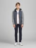 JACK & JONES Junior Steppjacke JJEMULTI QUILTED JACKET JR in grey melange