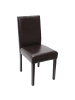 MCW Esszimmerstuhl Littau, Braun, dunkle Beine