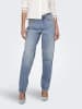 ONLY Mom Jeans in Medium Blue Denim