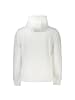 cavalli CLASS Weißes Baumwoll-Sweatshirt