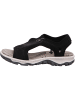 rieker Sandalette in schwarz