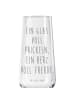 Mr. & Mrs. Panda Glas Spruch Sektglas Freude mit Spruch in Transparent