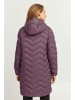 Fransa FRBapadding regular fit in Black Plum