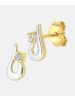 Vanlere Ohrstecker aus 375 Weißgold mit Zirkonia
