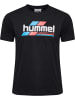 Hummel T-Shirt Hmlpulse Lebensstil Herren in BLACK/WHITE