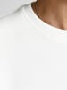 Jack & Jones Basic Sweater Langarm Shirt Rundhals Pullover JJESTAR in Weiß