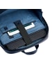 Roncato Alaska Rucksack RFID Schutz Leder 42 cm Laptopfach in navy