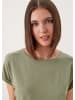 QS T-Shirt in 7815_olivgrün