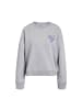 Noisy may Sweatshirt in Light Grey Melange