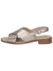 Caprice Sandalette in TAUPE METALLIC