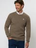 VINSON Pullover VMGrant in Brown Melange