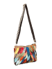 Usha Women Clutch in Brown Multicolor