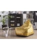 Beliani 2-tlg Sitzsack DROP in Gold