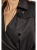 faina Damen Kurzmantel in Schwarz