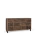 Giner y Colomer Handgefertigtes Sideboard aus massivem Mangoholz 160cm in Brown