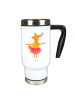 Mr. & Mrs. Panda To-Go-Becher Fuchs Ballerina ohne Spruch in Weiß
