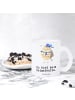 Mr. & Mrs. Panda Teeglas Eule Matrose mit Spruch in Transparent