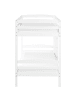 Beliani Kinderbett REGAT in Weiß - (W) 97 x (H) 147 x (L) 208 cm