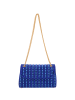 faina Women Flap Bag in Purple Blue