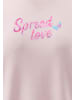 IZIA Women Sweatshirt in Light Rose