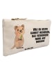 Mr. & Mrs. Panda Make-up-Tasche Quokka Happy mit Spruch in Weiß