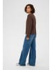 Kaffe Langarm-Shirt KAelena Baggy fit in Chocolate Brown