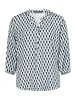 Betty Barclay Schlupfbluse mit 3/4 Arm in Blau/Grün