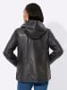 Mainpol Lederjacke in schwarz