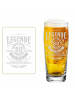 LUXENTU Willi Becher Bierglas mit Gravur Legende seit 80 Jahren 0,5 l in transparent