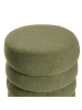 Beliani Pouf SUMPTER in Grün - (W) 43 x (H) 47 x (L) 43 cm