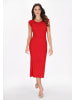 faina Women Dress in red