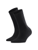 Falke Socken 2er Pack in Schwarz