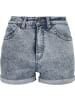 Urban Classics Shorts in light skyblue acid washed