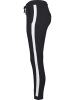 Urban Classics Trousers - Sweat in black/white