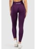 SMILODOX Leggings Cetrina Scrunch in Dunkel Lila