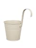 Butlers Hängetopf ZINC in Beige