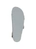Caprice Pantolette in SILVER METAL.