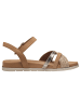 Tamaris Sandale in CAMEL COMB