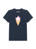 wat? Apparel T-Shirt Axolotl ice cream in Dunkelblau