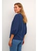 Kaffe Langarm-Shirt KAjanna Regular fit in Midnight Marine